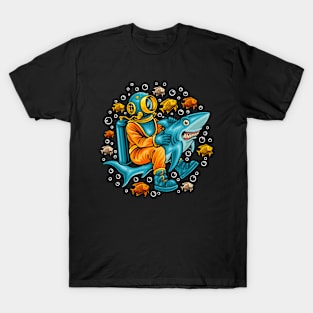 Ocean tour illustration T-Shirt